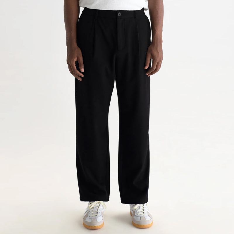 Malham Wool Blend Trousers navy