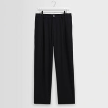 Malham Wool Blend Trousers navy