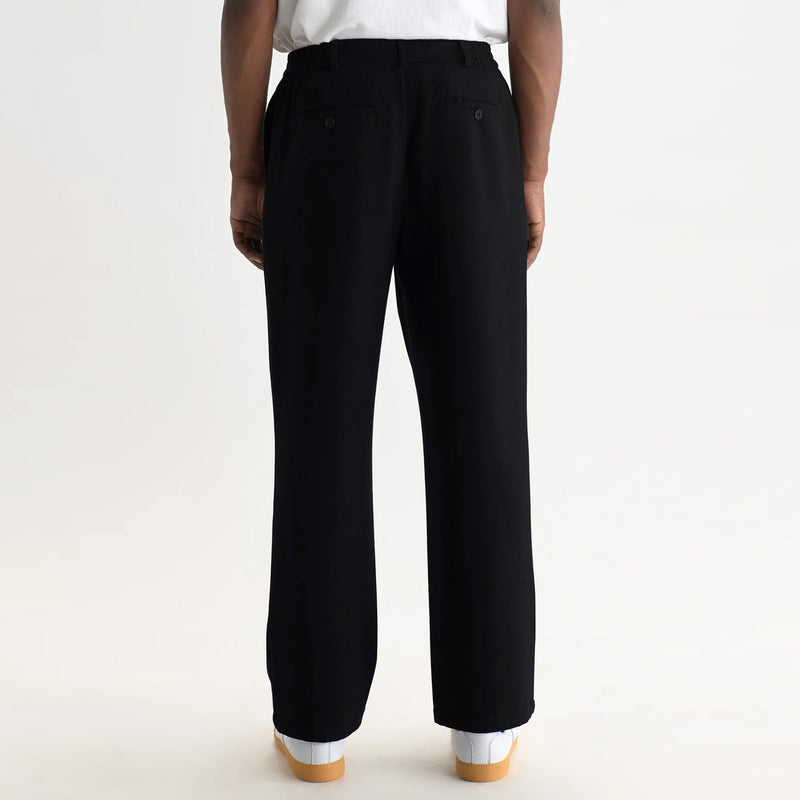 Malham Wool Blend Trousers navy