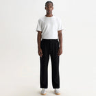 Malham Wool Blend Trousers navy