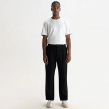 Malham Wool Blend Trousers navy