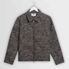 Park Geo Wave Jacquard Jacket navy/brown