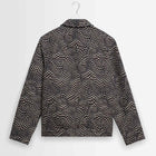 Park Geo Wave Jacquard Jacket navy/brown