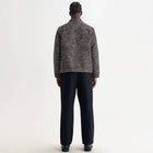 Park Geo Wave Jacquard Jacket navy/brown