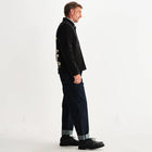 Rockley Overshirt Velvet Applique black/ecru Wax London