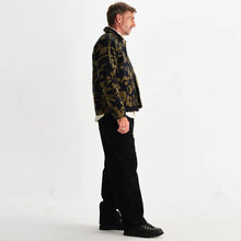 Rockley Oveshirt Shapes Jumbo Cord navy/khaki Wax London