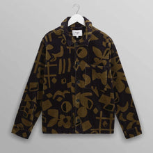 Rockley Oveshirt Shapes Jumbo Cord navy/khaki Wax London
