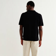 Siena S/S Polo black Wax London