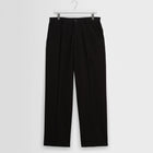Tyne Cotton Tencel Trousers black Wax London