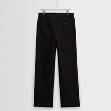 Tyne Cotton Tencel Trousers black Wax London