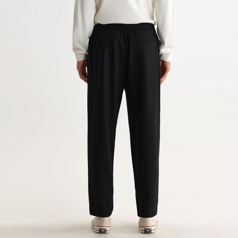 Tyne Wool Blend Trousers navy