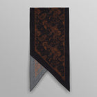 Vallance - Paisley Neck Scarf black/brown Wax London