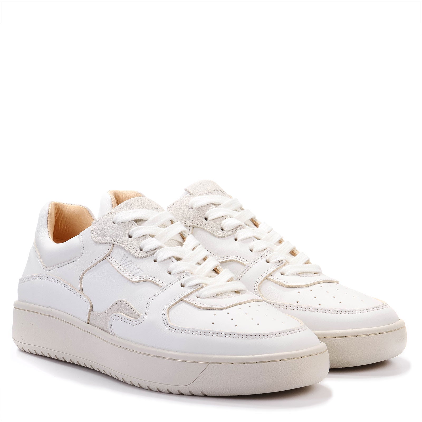 The Sonder white/grey full leather