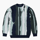 WeJohnson Jumper navy blue-dark green 261.506-486 Wemoto