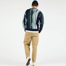 WeJohnson Jumper navy blue-dark green 261.506-486 Wemoto
