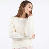 WePauline Knit Sweater cream