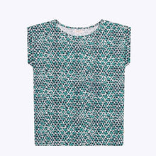WeAmbre Top navy blue-atlantic green Wemoto