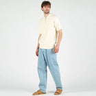 WeBo Knit Polo Shirt ecru Wemoto