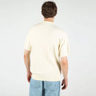 WeBo Knit Polo Shirt ecru Wemoto