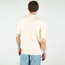 WeBo Knit Polo Shirt ecru Wemoto