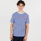 WeBudget Tee white-royal blue Wemoto