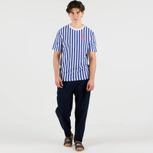 WeBudget Tee white-royal blue Wemoto