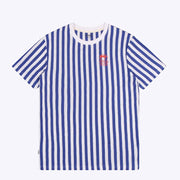 WeBudget Tee white-royal blue Wemoto