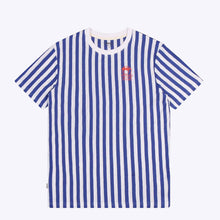 WeBudget Tee white-royal blue Wemoto