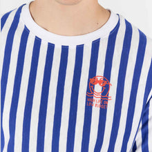 WeBudget Tee white-royal blue Wemoto