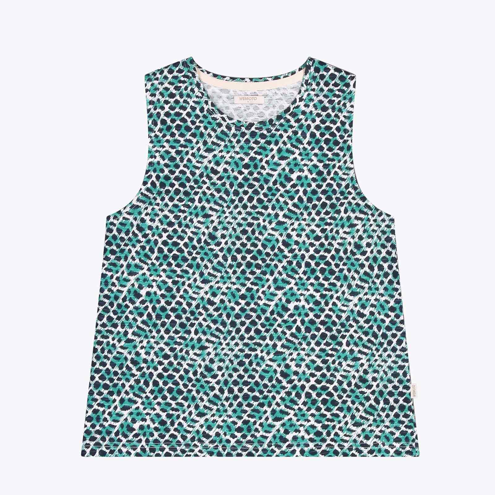WeColumn Top navy blue-atlantic green Wemoto