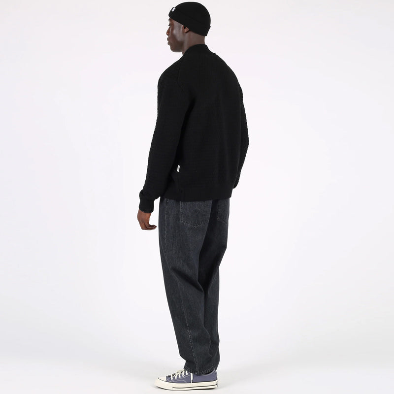 WeDanny Zip Cardigan black