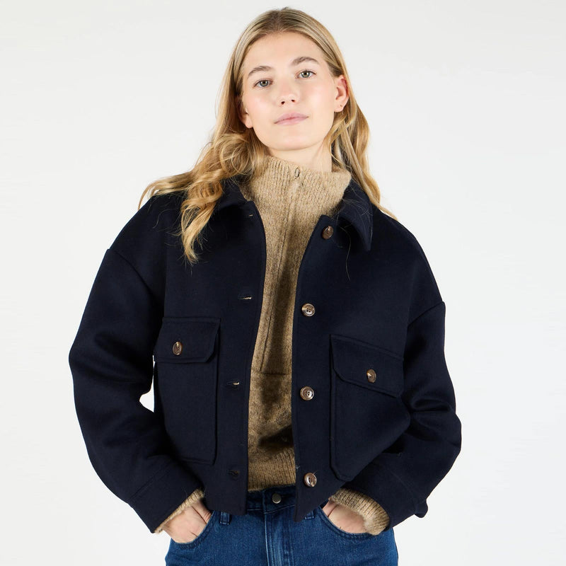 WeDemi Jacket navy blue Wemoto