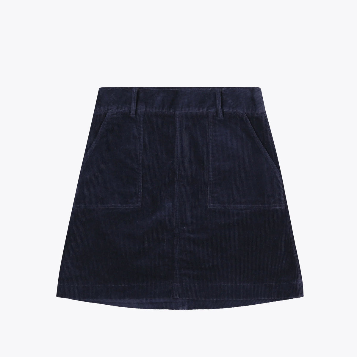 WeElla Cord Skirt navy blue