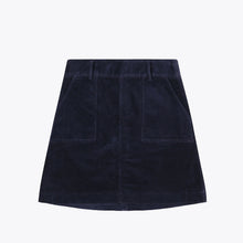 WeElla Cord Skirt navy blue