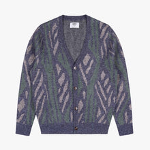 WeErvin Cardigan navy blue/dark green