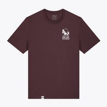 WeFishing Tee red-brown