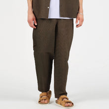 WeGrover Seersucker Pants olive Wemoto