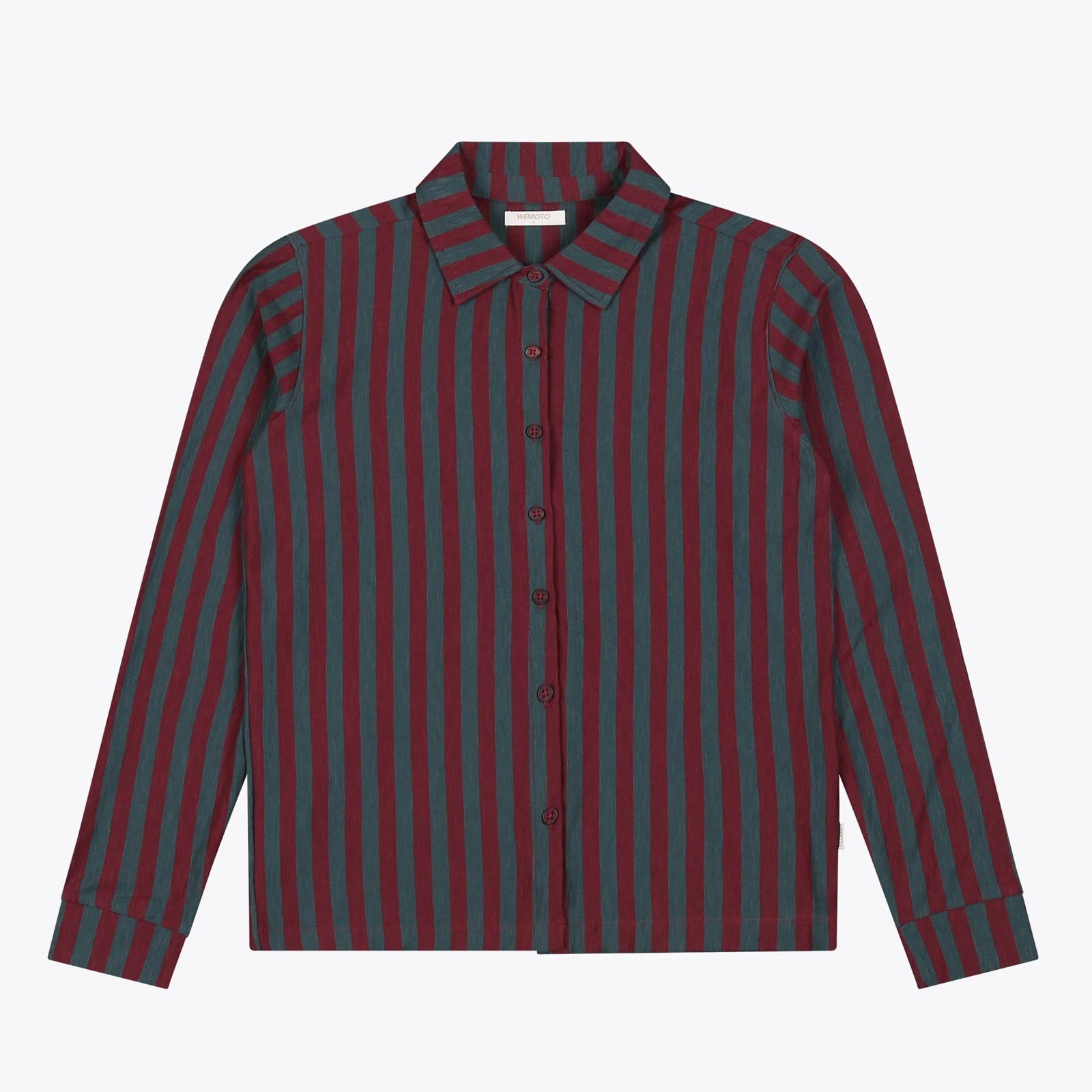 WeKay Shirt green-burgundy Wemoto