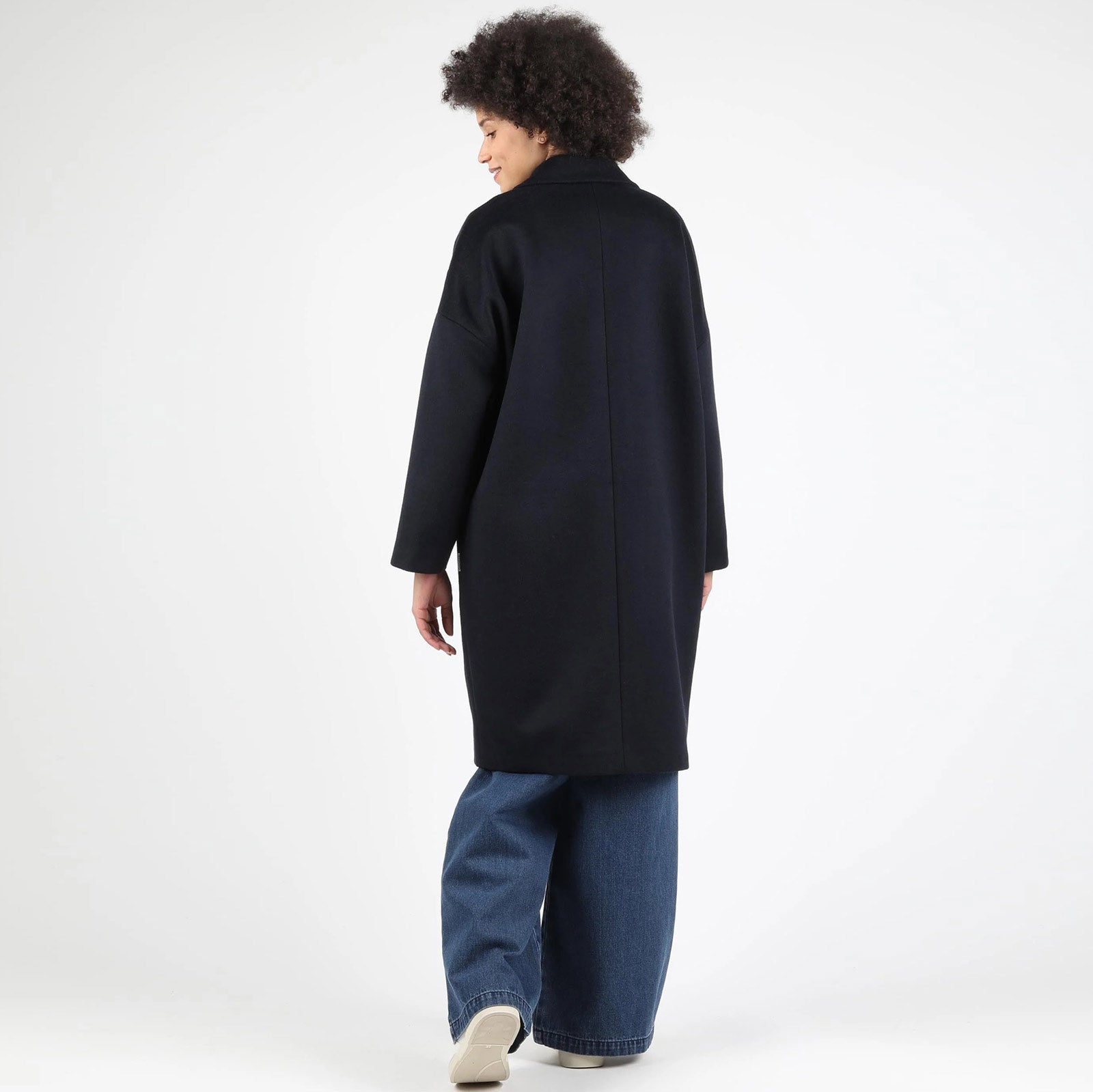 WeLeanne Coat navy blue