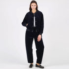 WeLilly Cord Jacket navy blue