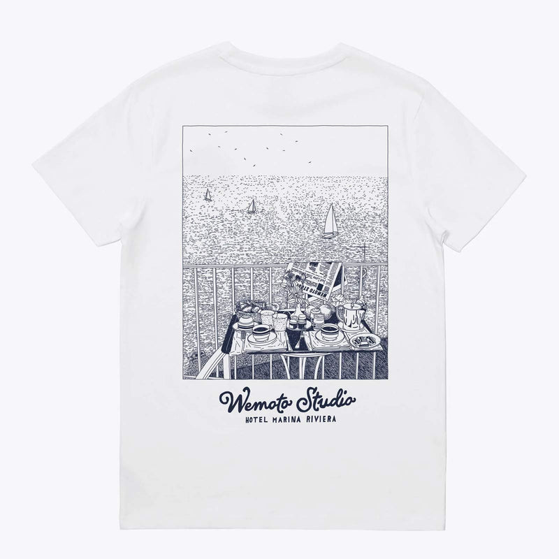 WeMarina Tee white Wemoto