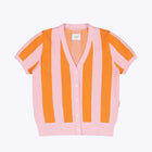 WeMila Short Sleeve Cardigan peach-pink Wemoto