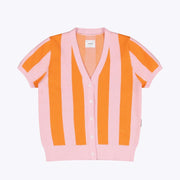 WeMila Short Sleeve Cardigan peach-pink Wemoto