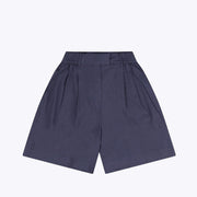 WeOdile Linen Shorts dark navy 272.701-421 Wemoto