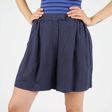 WeOdile Linen Shorts dark navy 272.701-421 Wemoto