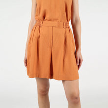 WeOdile Linen Shorts terracotta 272.702-516 Wemoto