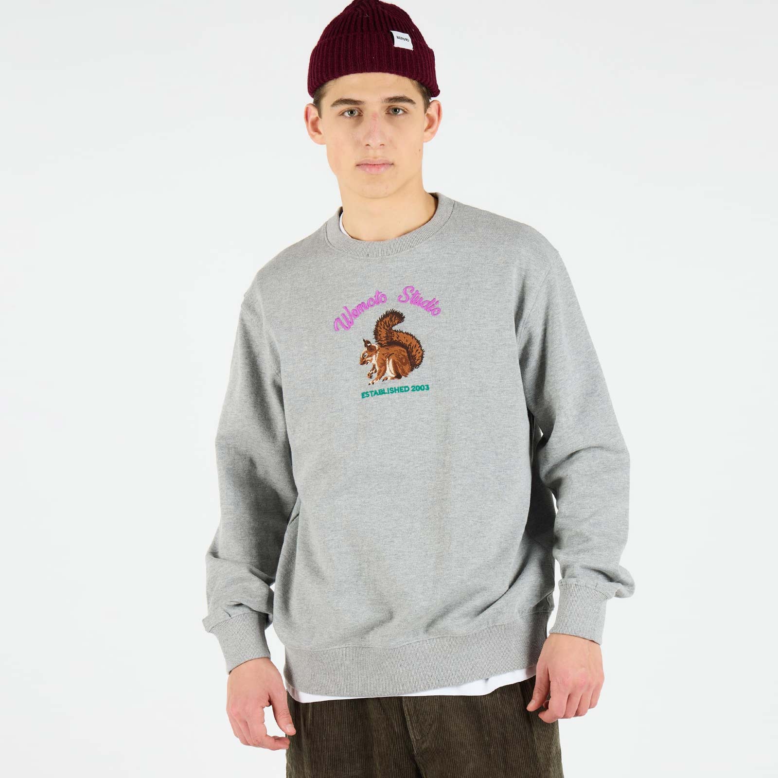 WeParklife Crew Sweater heather Wemoto
