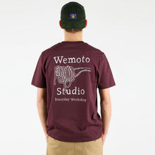 WePasta Club Tee red brown 264.120-870 Wemoto
