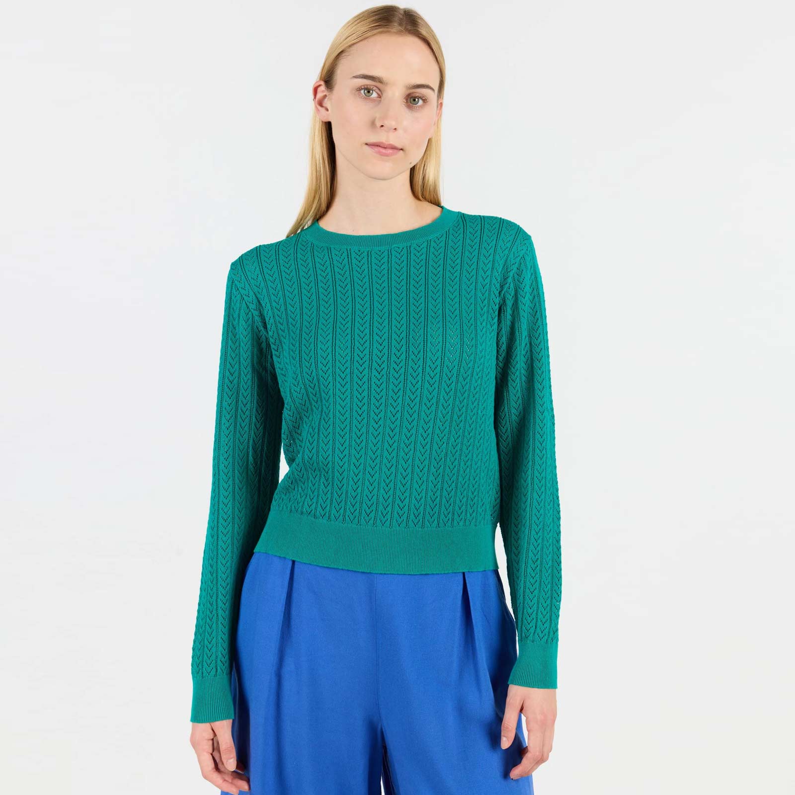 WePauline Jumper teal