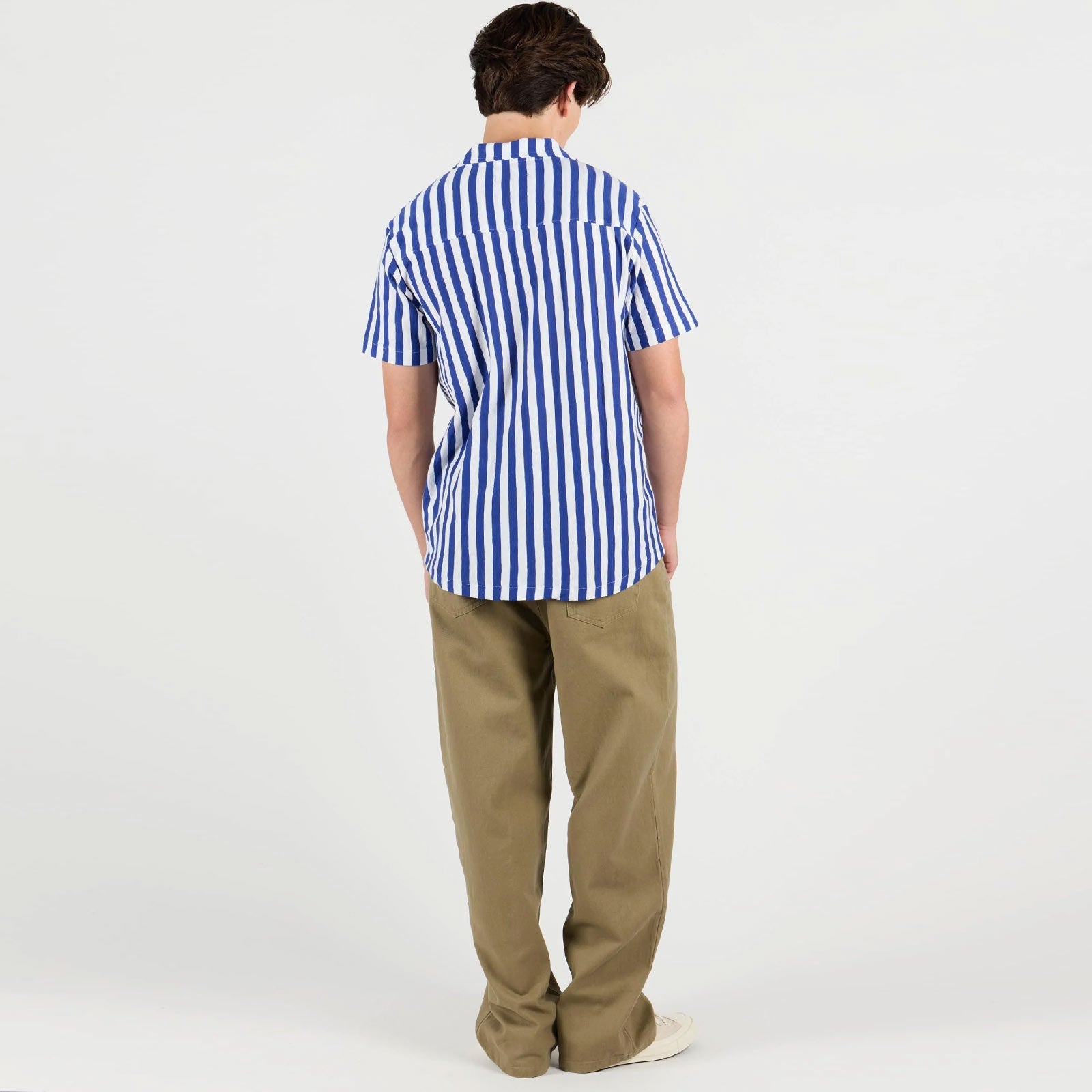 WePeer Short Sleeve Shirt royal blue Wemoto
